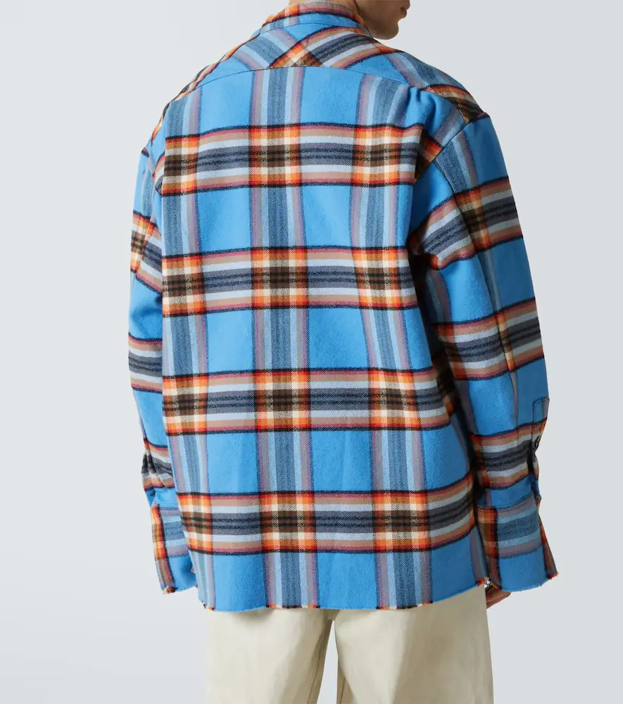 Greg Lauren Plaid cotton shirt | Thumbnail 2