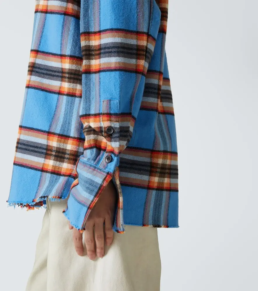 Greg Lauren Plaid cotton shirt | Thumbnail 5