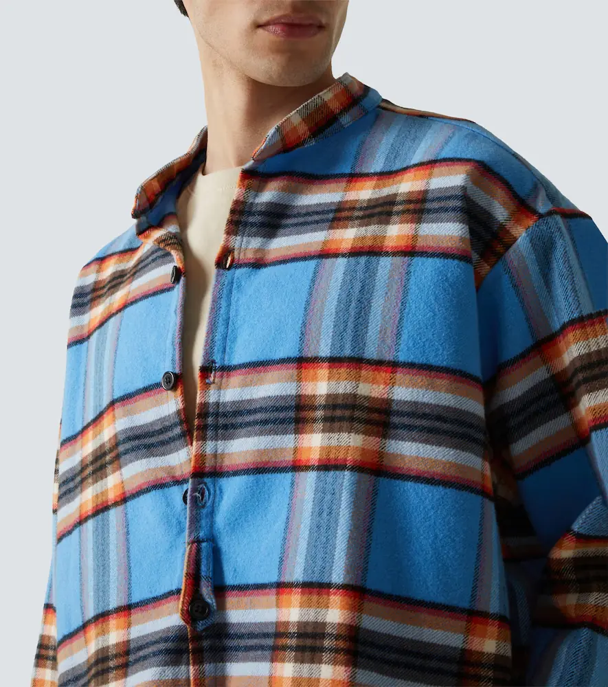 Greg Lauren Plaid cotton shirt | Thumbnail 6
