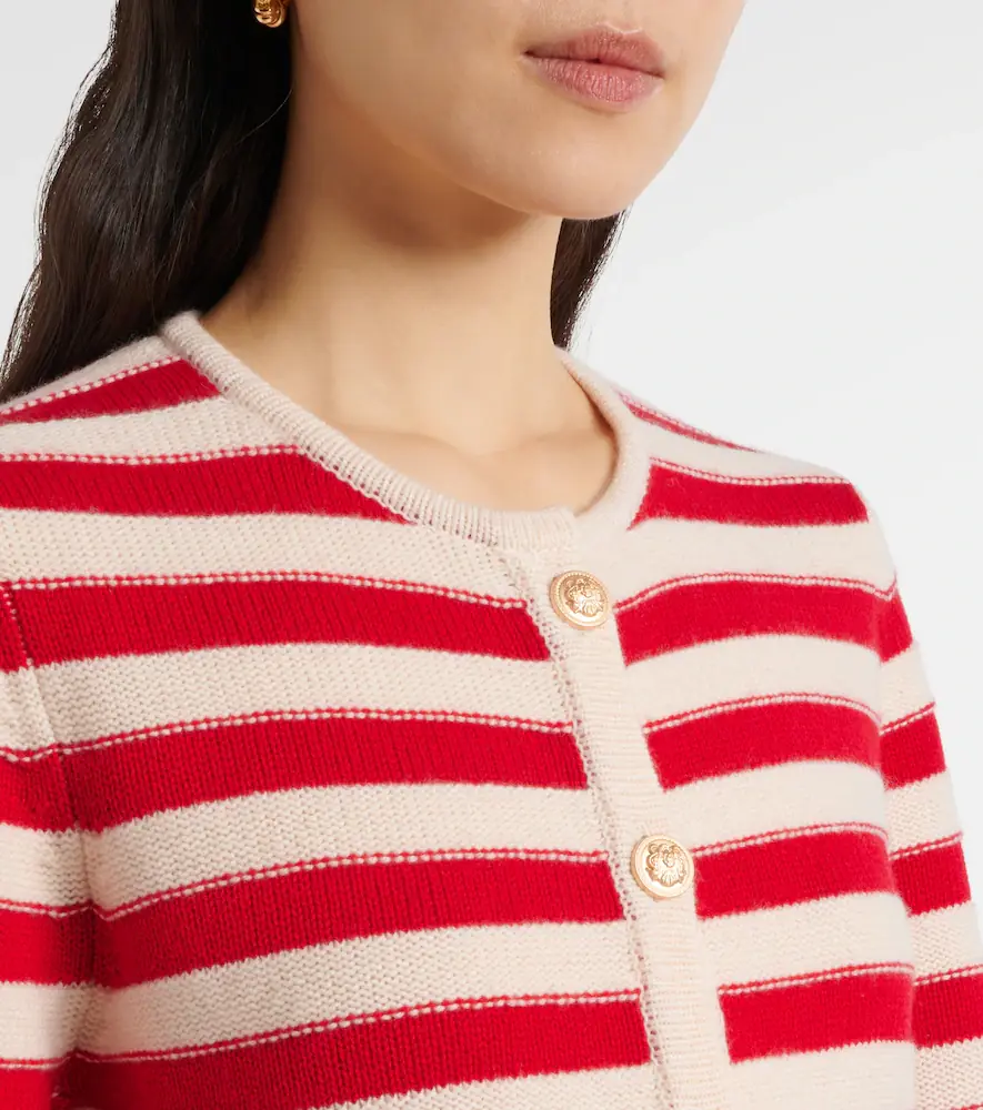 Jardin des Orangers Wool and cashmere cardigan | Thumbnail 3