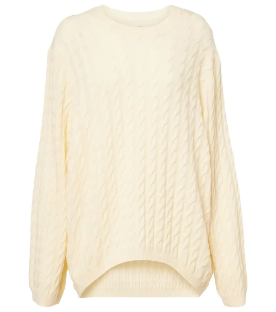 Jardin des Orangers Cable-knit wool and cashmere sweater | Image 1 Jardin des Orangers Cable-knit wool and cashmere sweater | Image 1