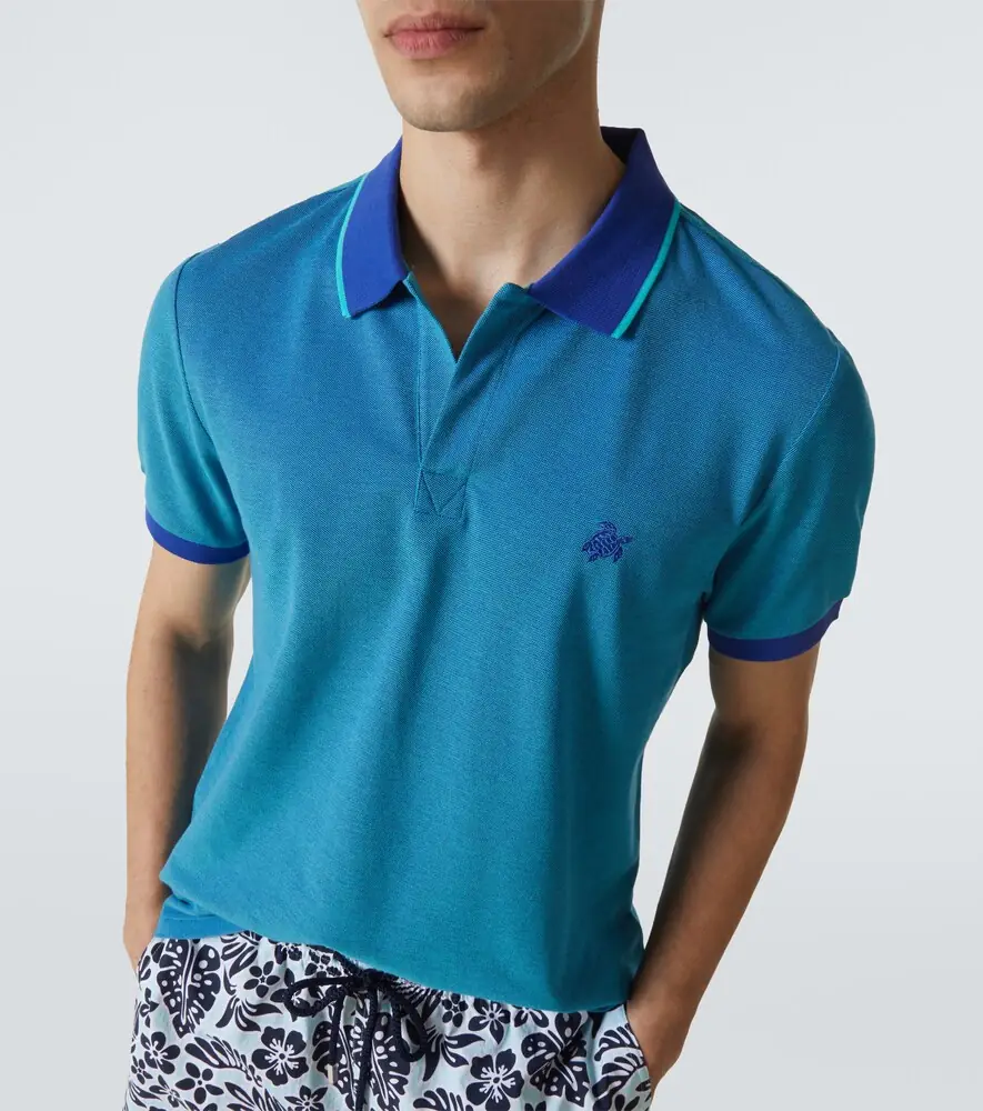 Vilebrequin Palatin cotton piqué polo shirt | Thumbnail 4