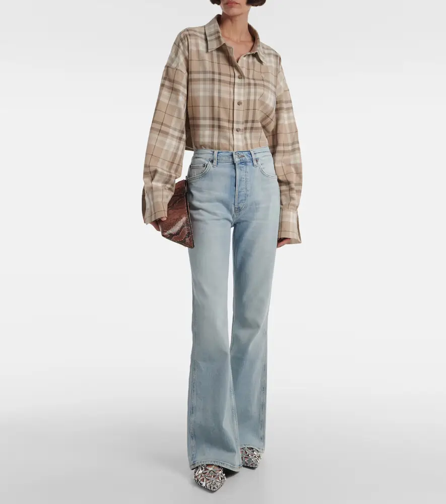 RE/DONE The Riding Jean high-rise flared jeans | Thumbnail 7