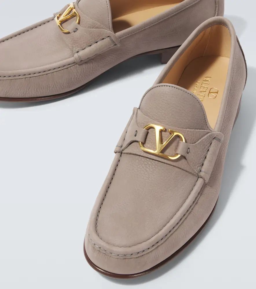 Valentino Garavani VLogo leather loafers | Thumbnail 3