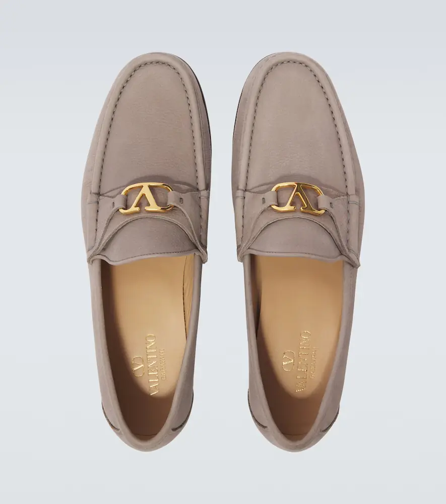 Valentino Garavani VLogo leather loafers | Thumbnail 4