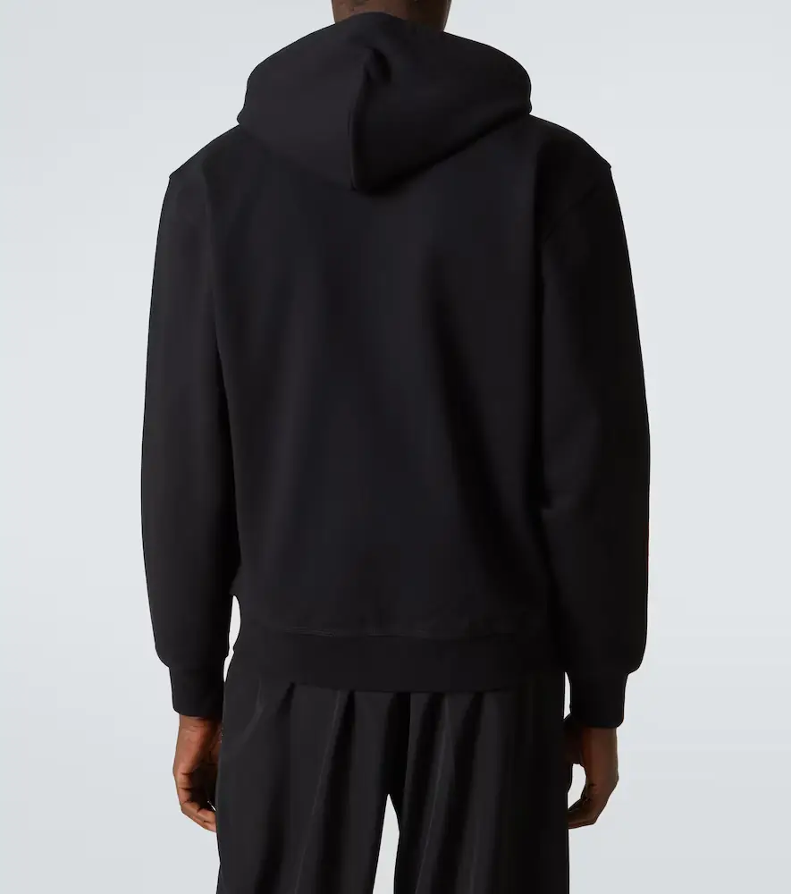 Burberry EKD zip-up cotton jersey hoodie | Thumbnail 3 Burberry EKD zip-up cotton jersey hoodie | Thumbnail 3