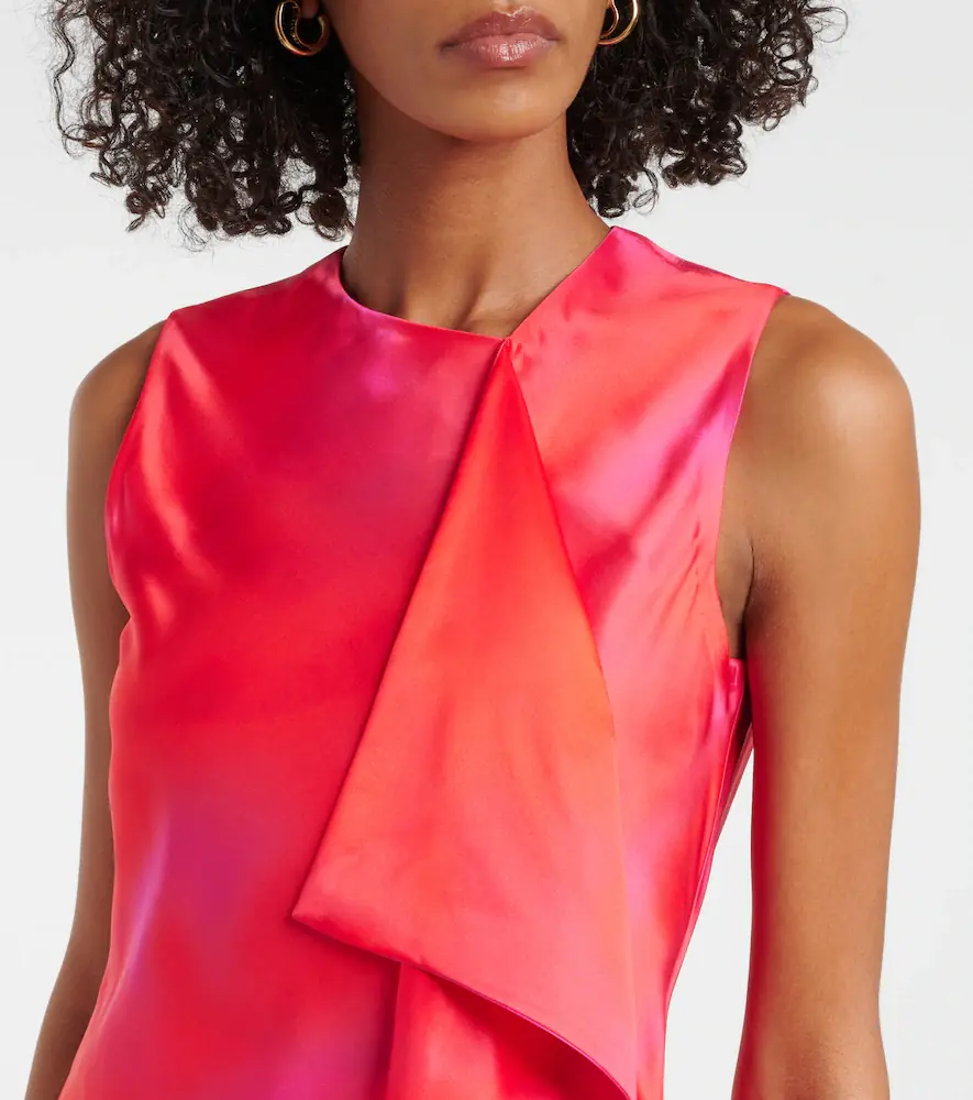 Roksanda Kiara printed draped top | Thumbnail 5 Roksanda Kiara printed draped top | Thumbnail 5