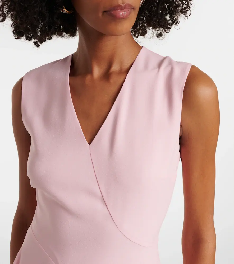 Roksanda Miral asymmetric satin midi dress | Thumbnail 5 Roksanda Miral asymmetric satin midi dress | Thumbnail 5