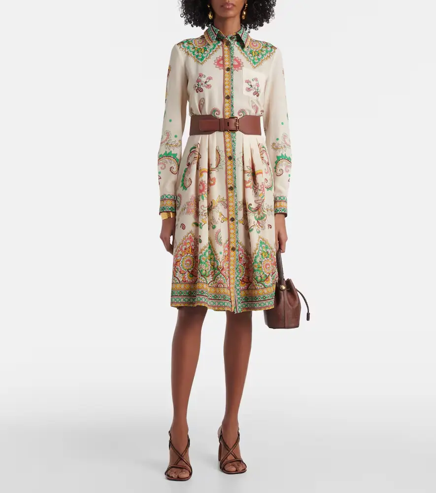 Etro Paisley midi dress | Thumbnail 2