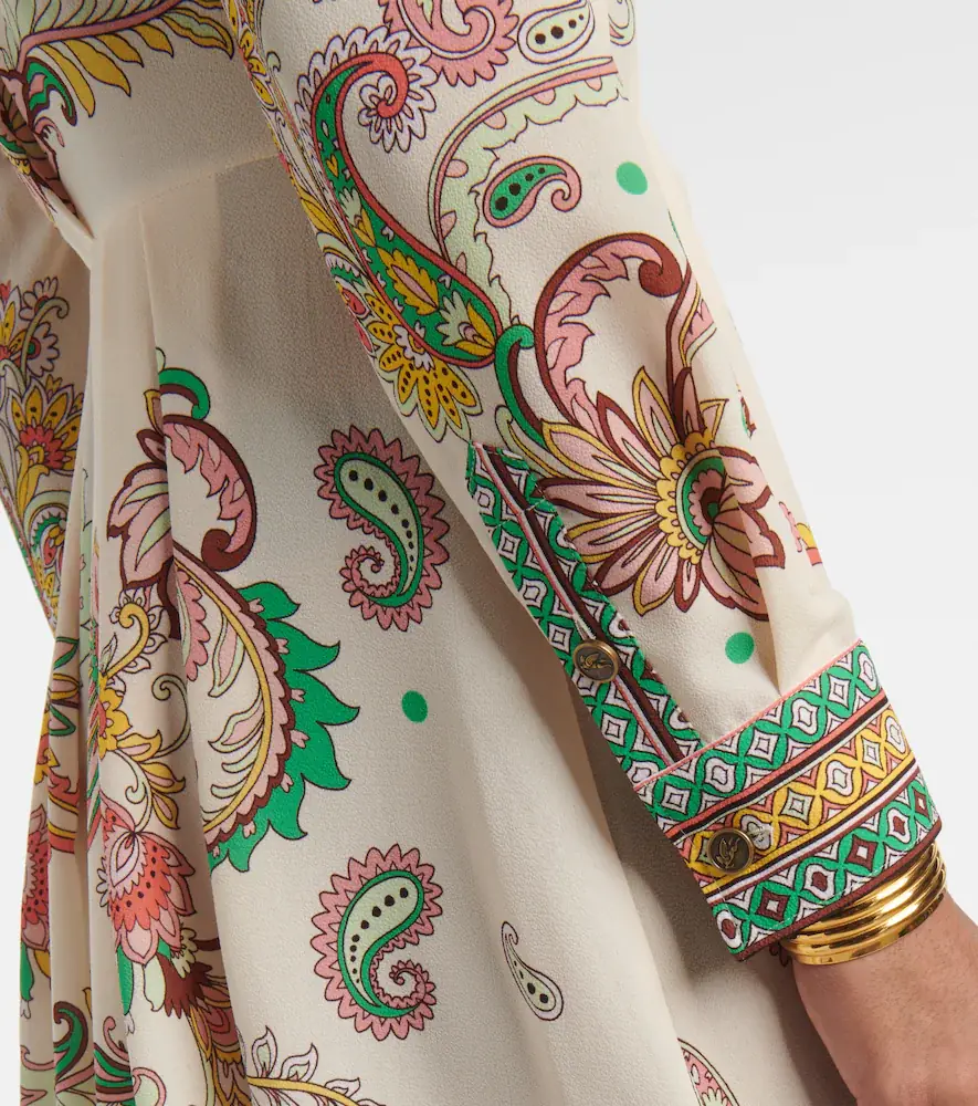 Etro Paisley midi dress | Thumbnail 4