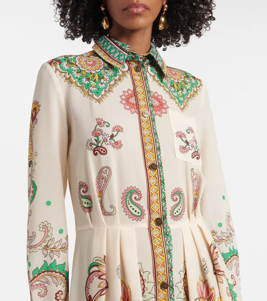 Etro Paisley midi dress | Thumbnail 6