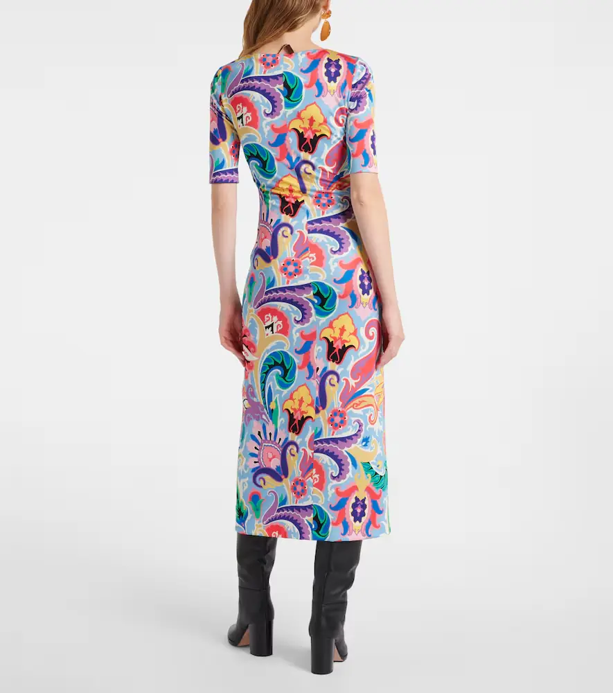 Etro Paisley midi dress | Thumbnail 2 Etro Paisley midi dress | Thumbnail 2