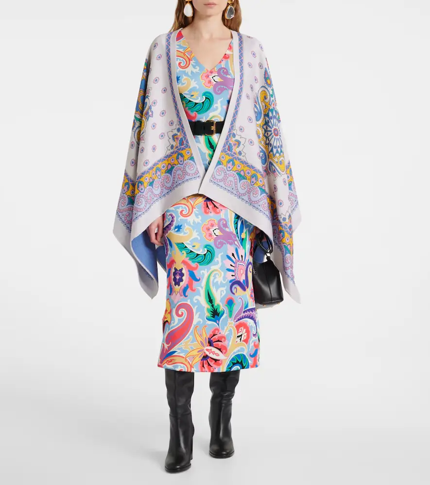 Etro Paisley midi dress | Thumbnail 3 Etro Paisley midi dress | Thumbnail 3