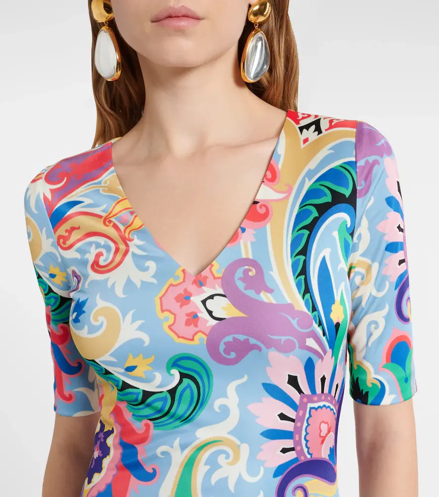 Etro Paisley midi dress | Thumbnail 5 Etro Paisley midi dress | Thumbnail 5