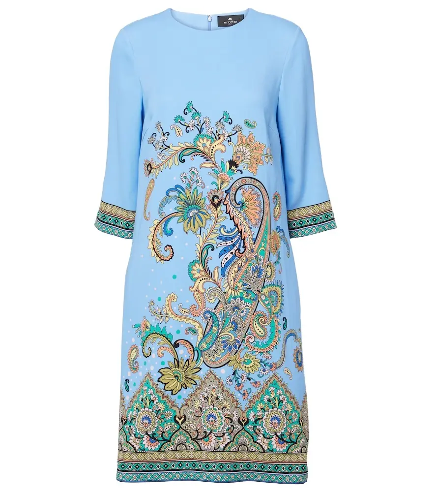 Etro Paisley minidress