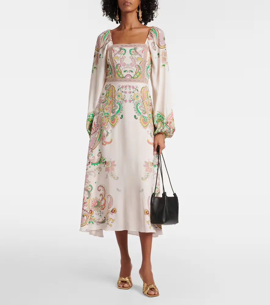 Etro Printed midi dress | Thumbnail 2 Etro Printed midi dress | Thumbnail 2