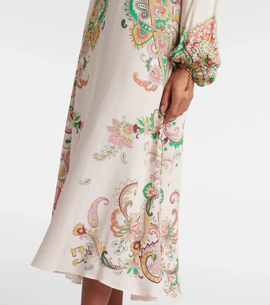 Etro Printed midi dress | Thumbnail 3 Etro Printed midi dress | Thumbnail 3