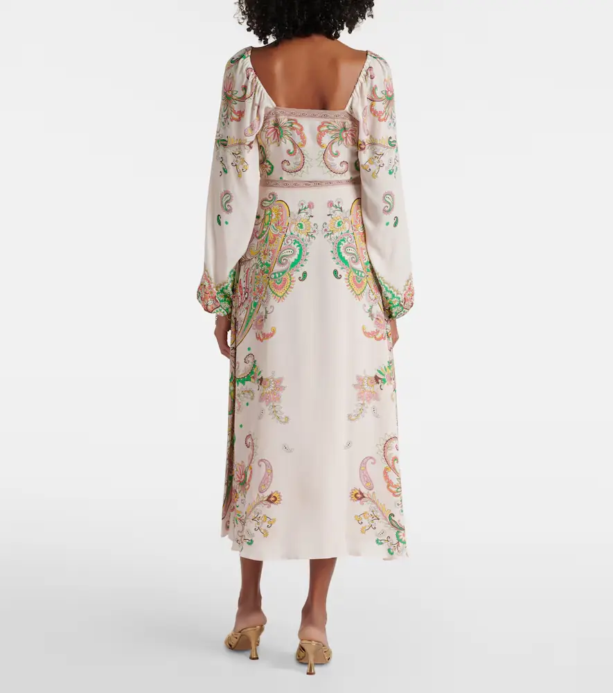 Etro Printed midi dress | Thumbnail 4 Etro Printed midi dress | Thumbnail 4