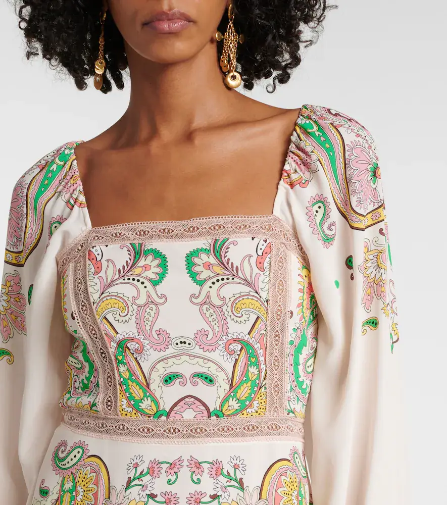 Etro Printed midi dress | Thumbnail 5 Etro Printed midi dress | Thumbnail 5