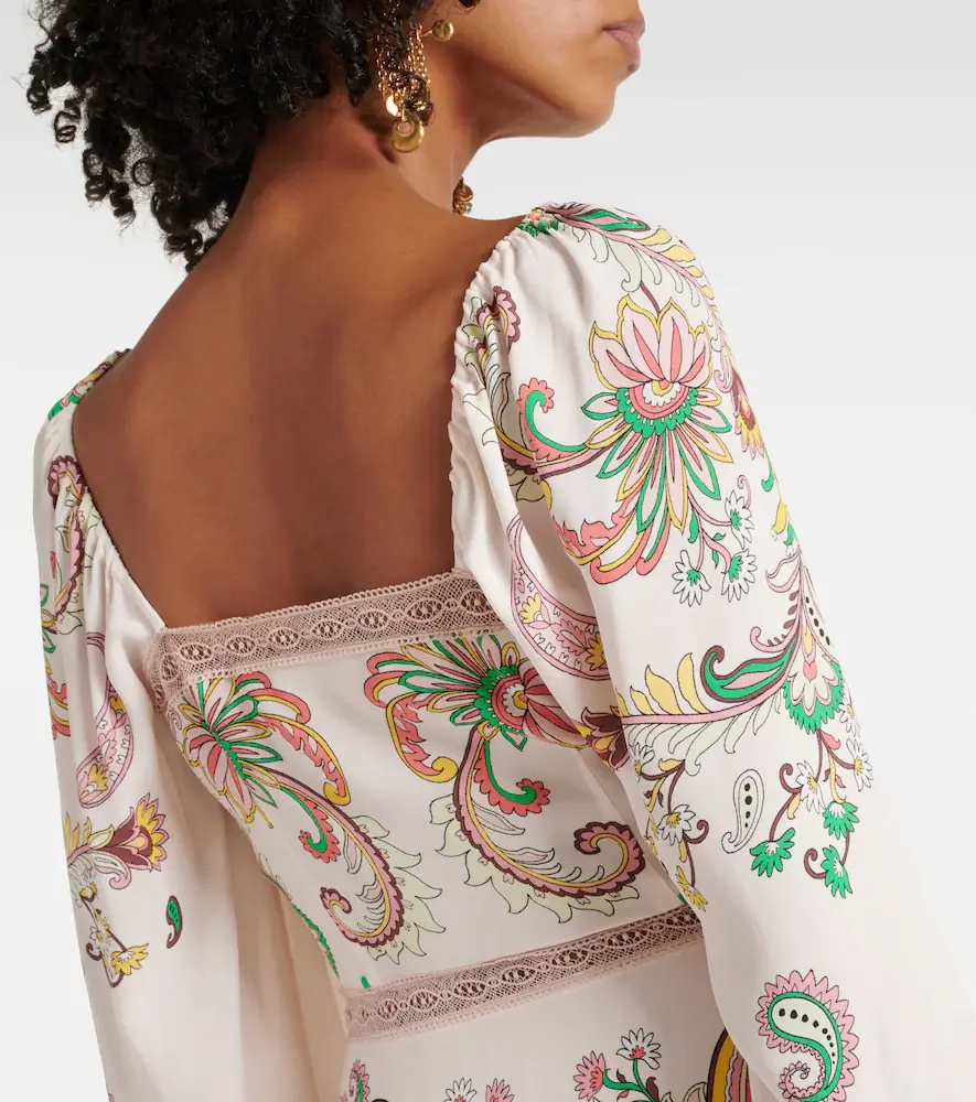 Etro Printed midi dress | Thumbnail 6 Etro Printed midi dress | Thumbnail 6
