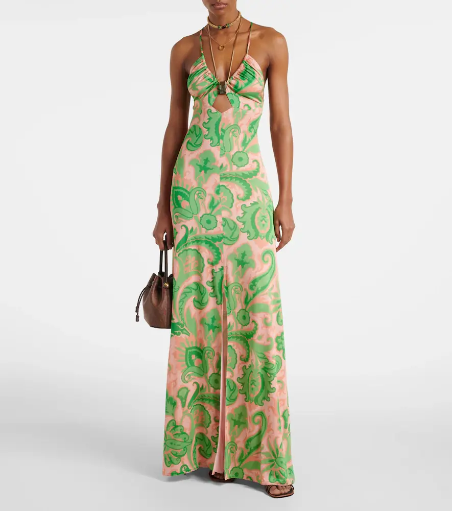 Etro Halterneck maxi dress | Thumbnail 2