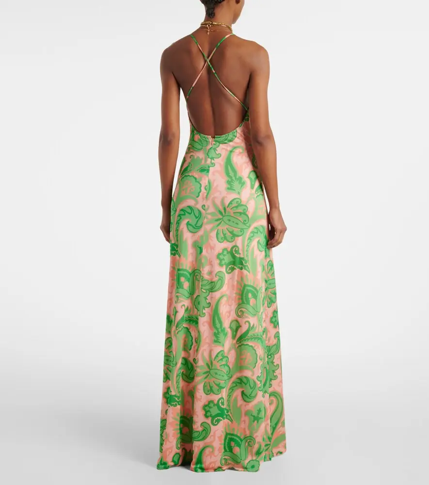 Etro Halterneck maxi dress | Thumbnail 3