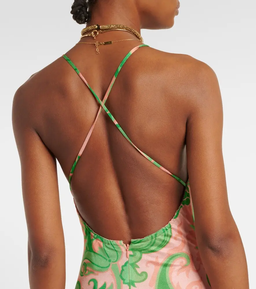 Etro Halterneck maxi dress | Thumbnail 6