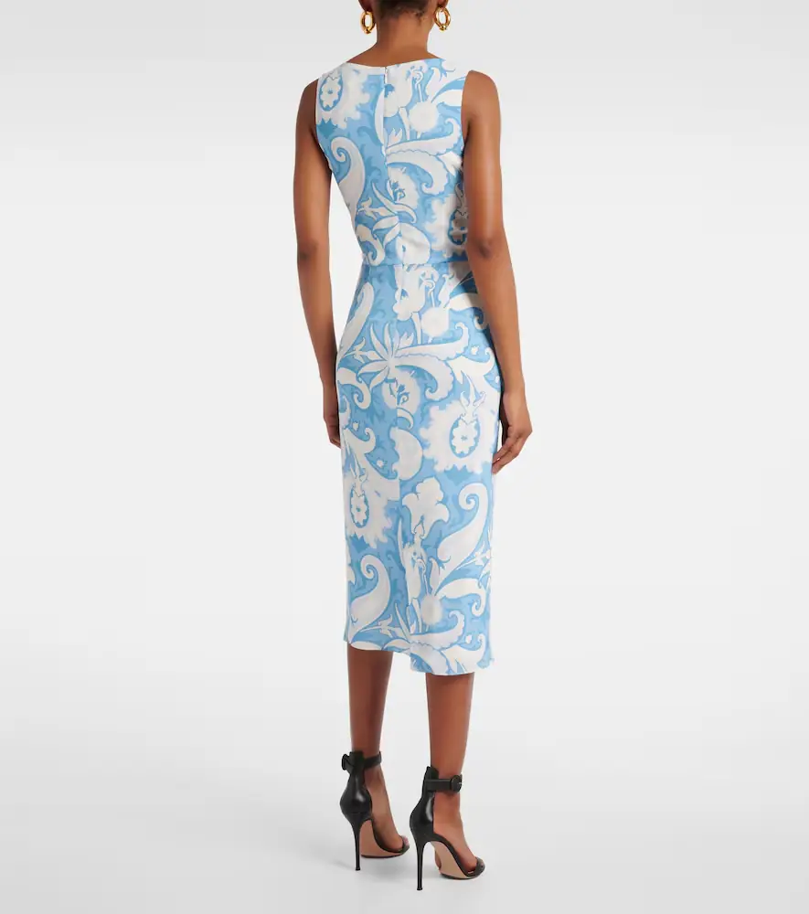 Etro Printed midi dress | Thumbnail 5 Etro Printed midi dress | Thumbnail 5