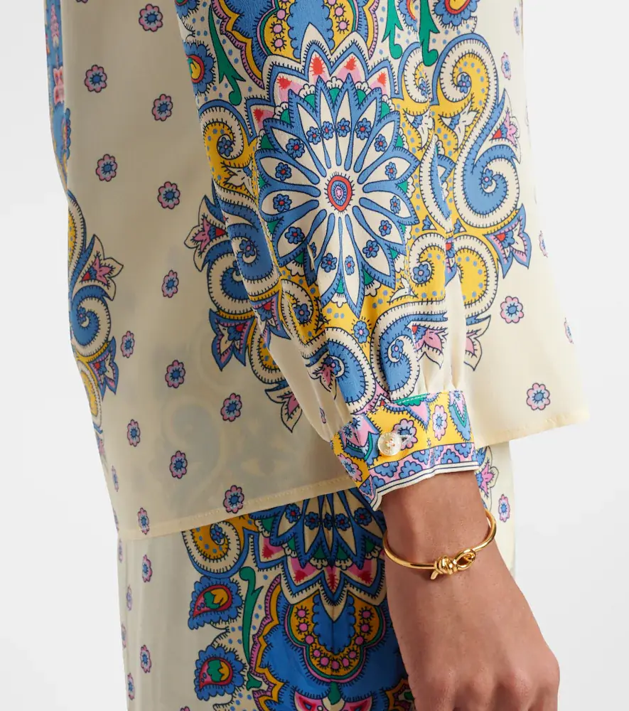 Etro Printed silk shirt | Thumbnail 3