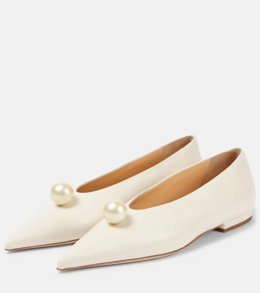 Magda Butrym Leather ballet flats | Thumbnail 2