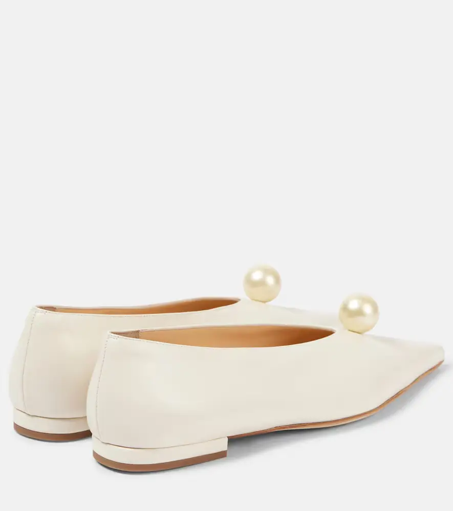 Magda Butrym Leather ballet flats | Thumbnail 4