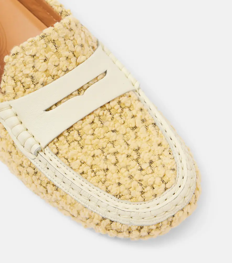 Tod's Gommino bouclé driving shoes | Thumbnail 5 Tod's Gommino bouclé driving shoes | Thumbnail 5