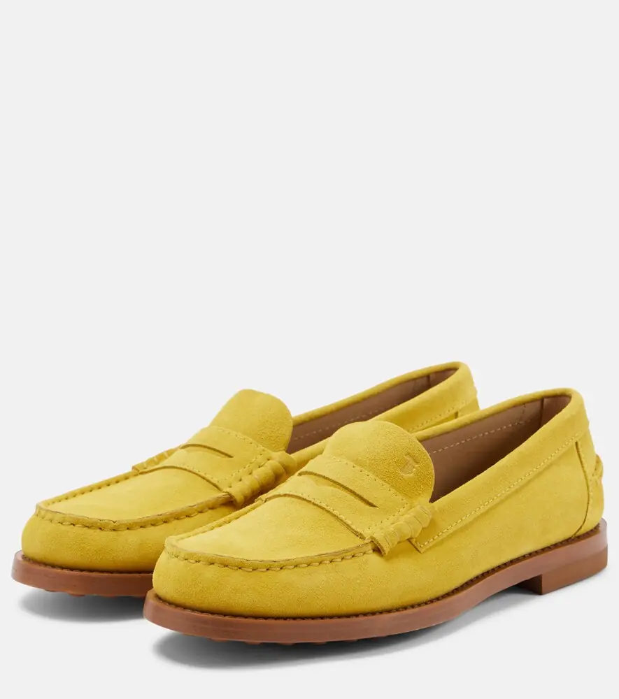 Tod's Suede penny loafers | Thumbnail 4 Tod's Suede penny loafers | Thumbnail 4