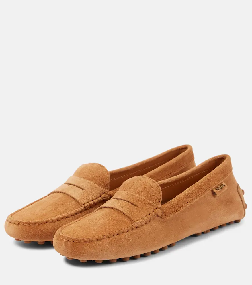Tod's Gommino suede driving shoes | Thumbnail 4 Tod's Gommino suede driving shoes | Thumbnail 4