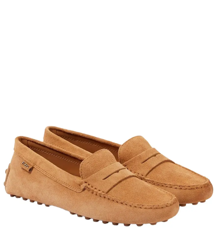 Tod's Gommino suede driving shoes
