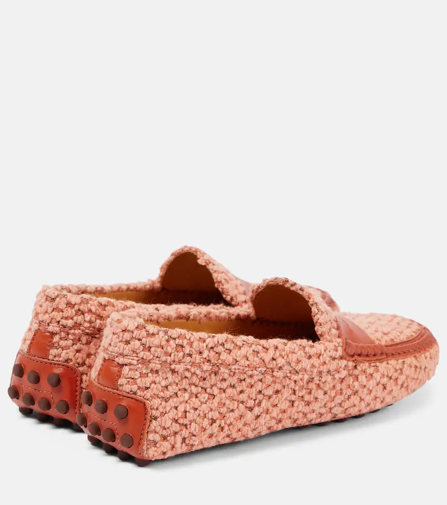 Tod's Gommino bouclé driving shoes | Thumbnail 5 Tod's Gommino bouclé driving shoes | Thumbnail 5