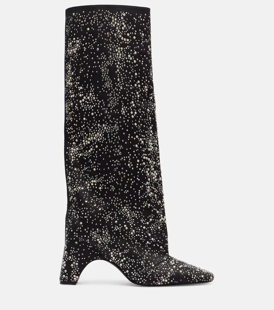 Coperni Embellished knee-high boots | Thumbnail 2 Coperni Embellished knee-high boots | Thumbnail 2