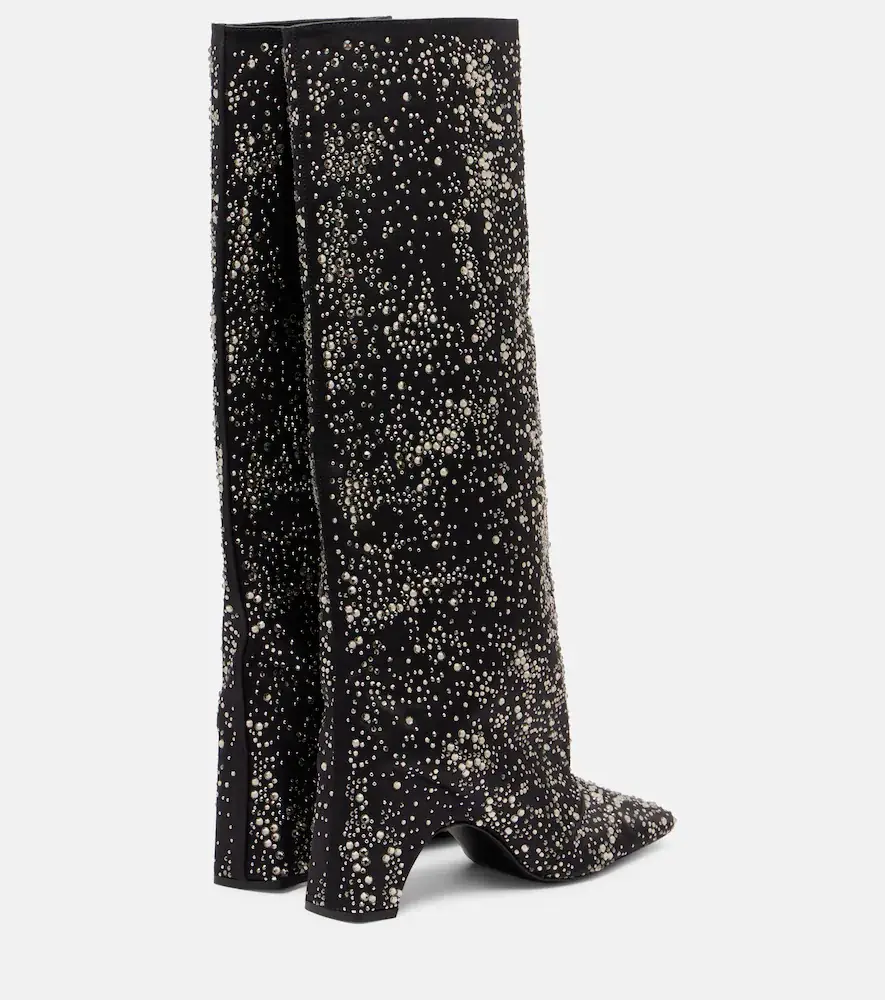 Coperni Embellished knee-high boots | Thumbnail 3 Coperni Embellished knee-high boots | Thumbnail 3