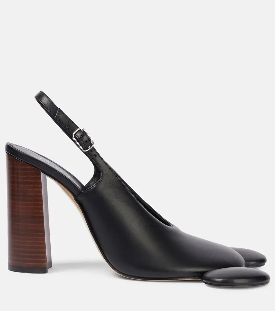Coperni x Disney Mickey leather slingback pumps | Thumbnail 3 Coperni x Disney Mickey leather slingback pumps | Thumbnail 3