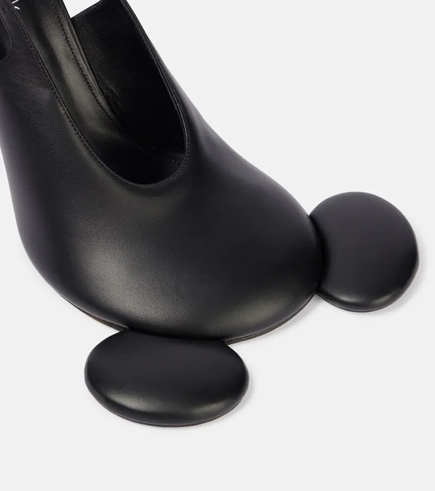 Coperni x Disney Mickey leather slingback pumps | Thumbnail 4 Coperni x Disney Mickey leather slingback pumps | Thumbnail 4