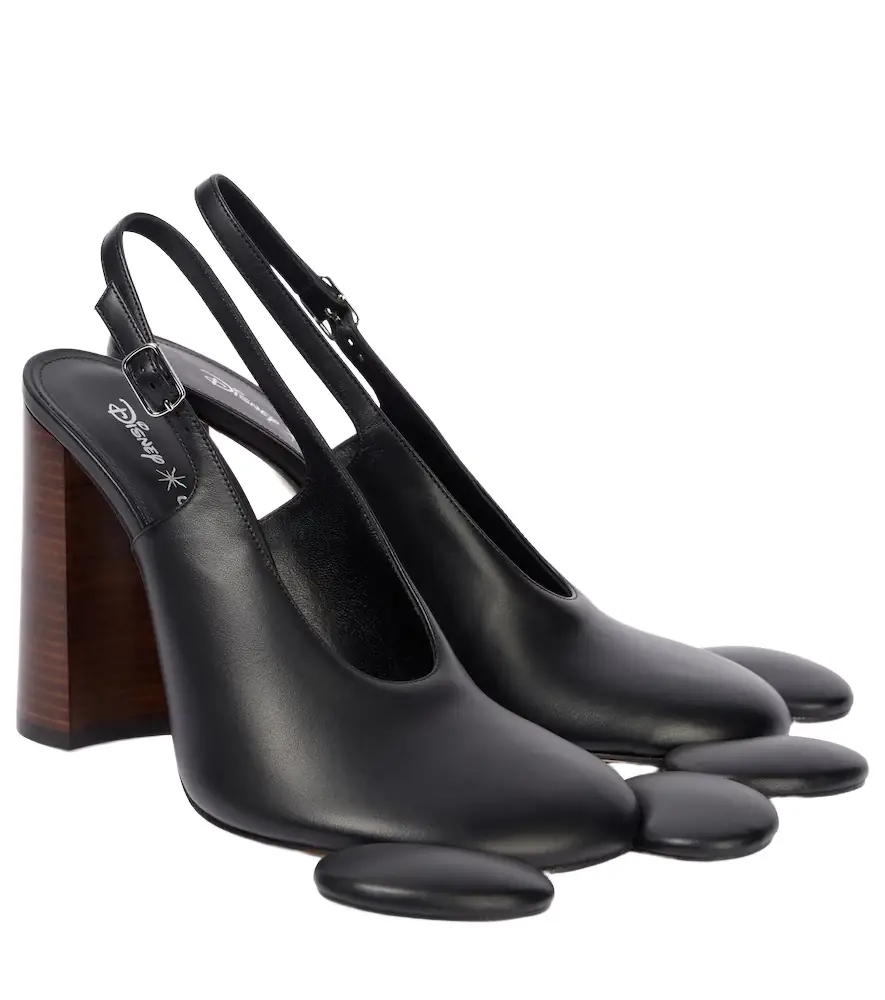 Coperni x Disney Mickey leather slingback pumps | Image 1 Coperni x Disney Mickey leather slingback pumps | Image 1