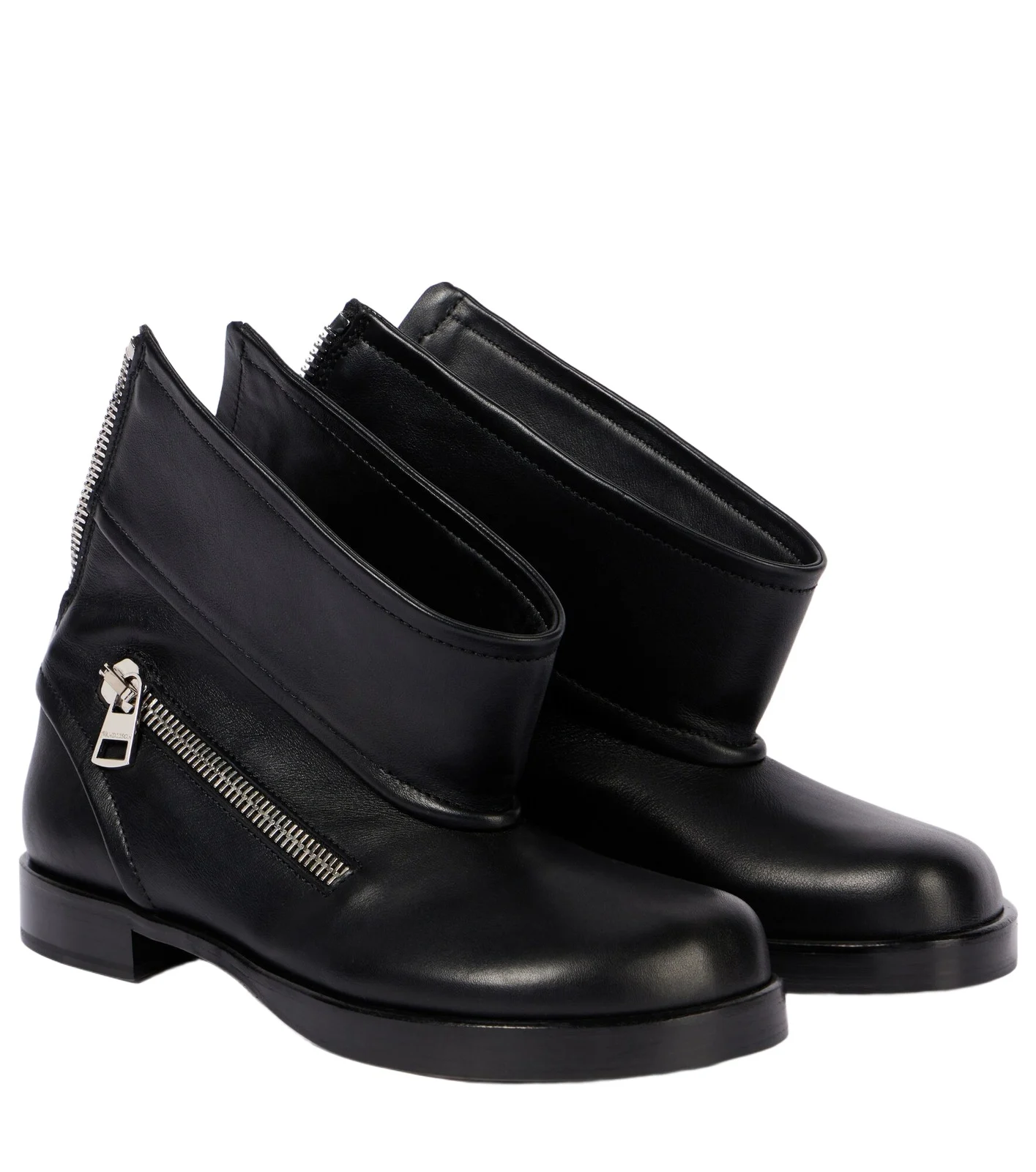 Leather biker boots Leather biker boots