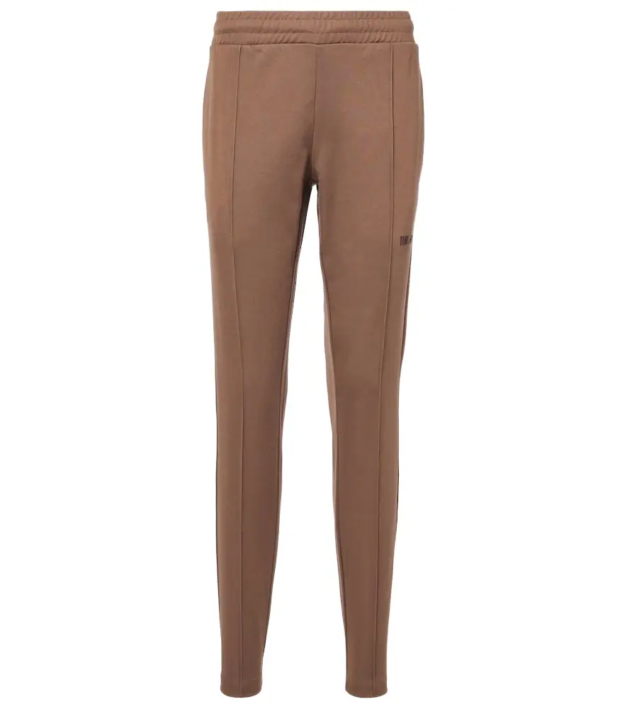 The Attico Logo cotton-blend jersey sweatpants | Image 1 The Attico Logo cotton-blend jersey sweatpants | Image 1