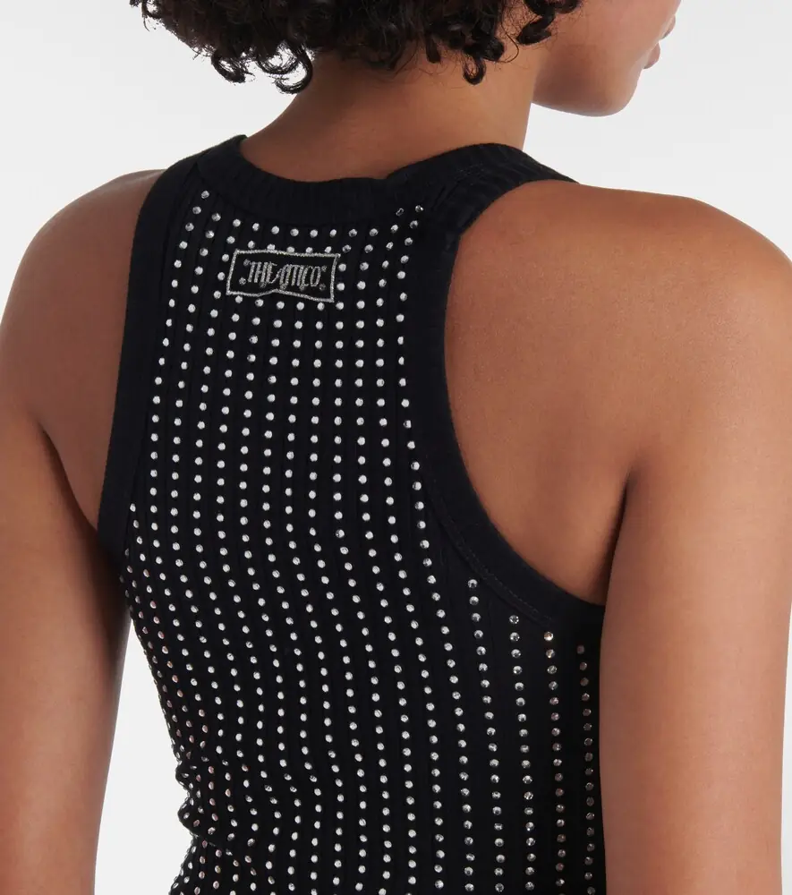 The Attico Embellished cotton minidress | Thumbnail 3