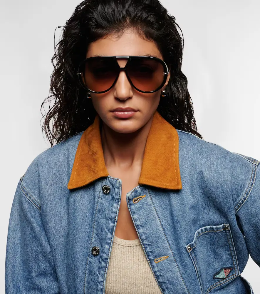 Bottega Veneta Drop aviator sunglasses | Thumbnail 2 Bottega Veneta Drop aviator sunglasses | Thumbnail 2