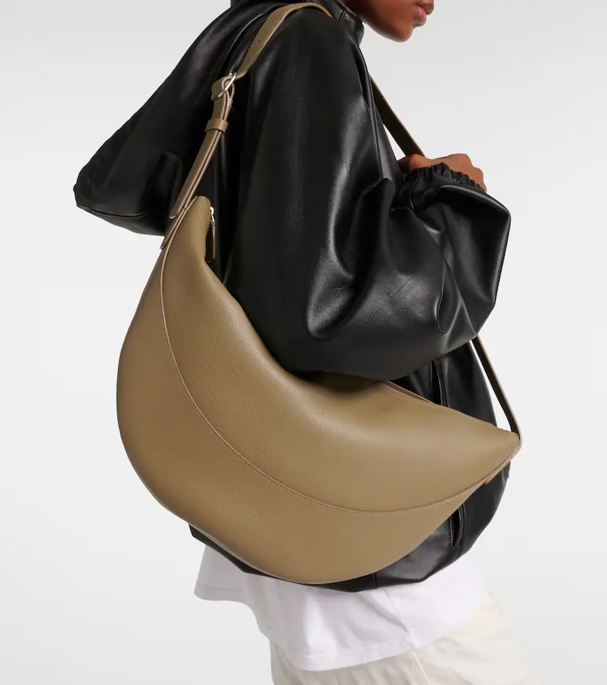 The Row Jouve Small leather shoulder bag | Thumbnail 2 The Row Jouve Small leather shoulder bag | Thumbnail 2