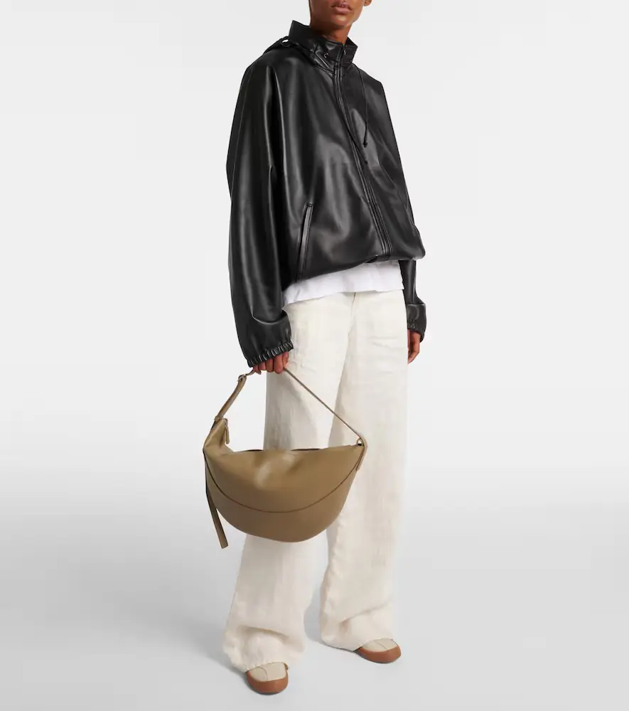 The Row Jouve Small leather shoulder bag | Thumbnail 3 The Row Jouve Small leather shoulder bag | Thumbnail 3