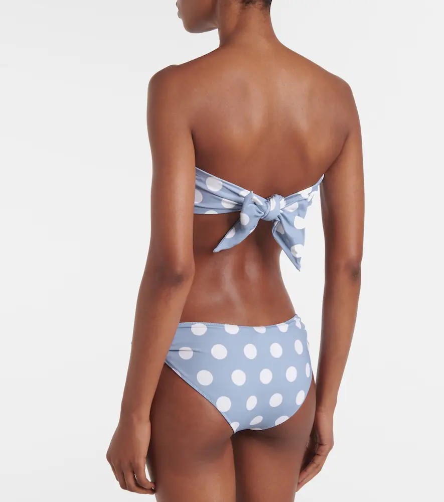 Marysia Coronada polka-dot bandeau bikini top | Thumbnail 3