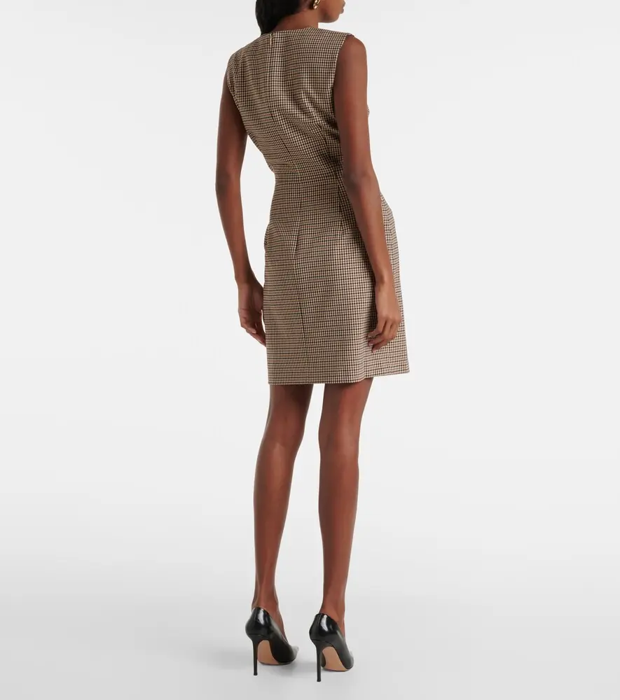 Veronica Beard Houndstooth minidress | Thumbnail 4
