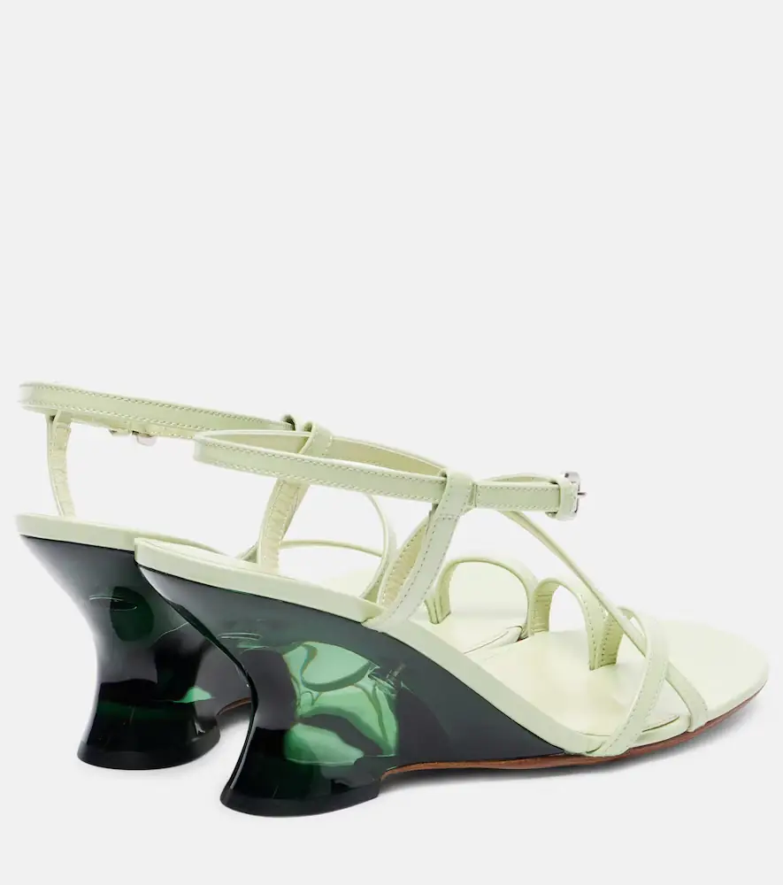 Dries Van Noten Bulle 105 patent leather mules | Thumbnail 2
